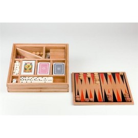 SET DE JUEGOS DE MADERA DE PINO